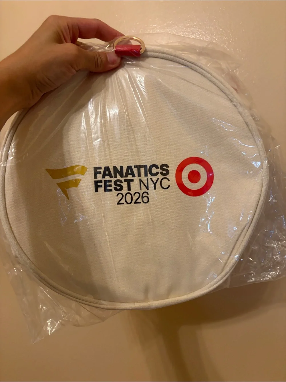 2026 Fanatics Feat New York City Canvas Duffle Bag Target Sponsor